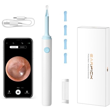 OTOSKOP KAMERA DO CZYSZCZENIA USZU WIFI SMART