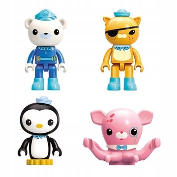 OKTONAUCI Octonauts Блоки осьминогов 698 шт.