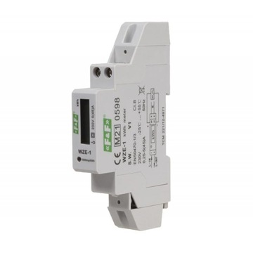 LICZNIK ZUŻYCIA ENERGII JEDNOFAZOWY LCD WZE-1