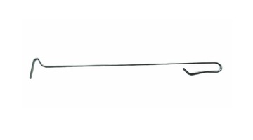 METALOWY POGRZEBACZ DO WĘGLA POPIOŁU HAK 60 CM