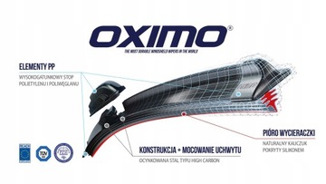 Стеклоочистители OXIMO Skoda Octavia IV 2020 - WC3505251