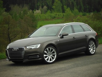 Audi A4 B9 Avant 2.0 TDI 190KM 2017 AUDI A4 B9 2.0 TDI AUTOMAT SKÓRY FULL LED BEZWYPADKOWE SERWISOWANE ZADBANE