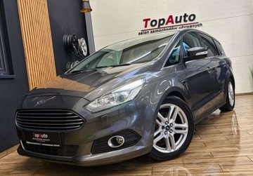Ford S-Max II Van 2.0 TDCi 180KM 2017 Ford S-Max 2.0TDCI 180KM navi AUTOMAT GWARANCJA bezwypadkowy 2.0