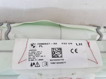 AIRBAG ZÁVĚS LEVÝ BMW 2 F22 M2 F87 USA