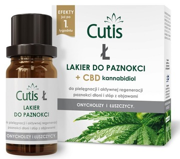 CUTIS Ł - ŁUSZCZYCA ONYCHOLIZA lakier do paznokci