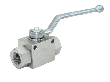 ZAWÓR HYDRAULICZNY RĘCZNY KULOWY 2 DROGOWY 1/2