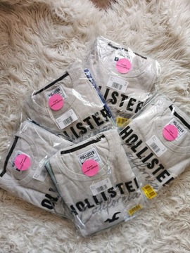 3x t-shirt Abercrombie Hollister koszulka L 3PAK