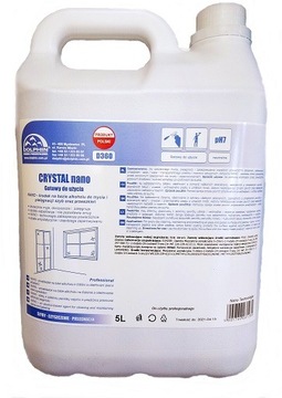 PŁYN DO MYCIA SZYB ZABEZPIECZA NANO POWŁOKA 5 l