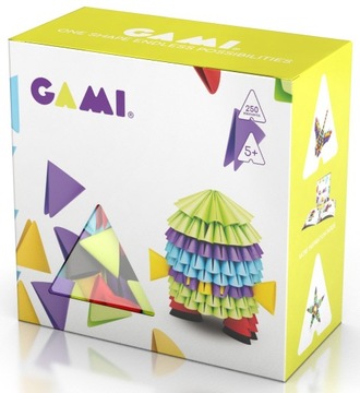Klocki GAMI 250 - origami modułowe, polskie klocki kreatywne