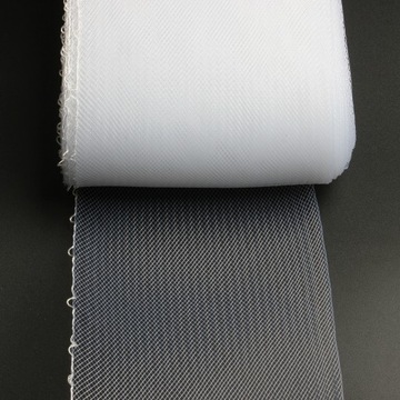 Цветная кринолиновая тесьма из конского волоса толщиной 8 мм.