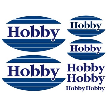 Zestaw Naklejek HOBBY Camping Camper