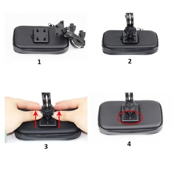 Чехол для рыболовного эхолота, держатель для телефона, смартфона, водонепроницаемый держатель для удочки