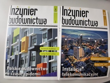Inżynier Budownictwa czasopismo 4 egz z roku 2020
