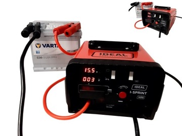 PROSTOWNIK Z ROZRUCHEM IDEAL I-SPRINT 400 12V 24V