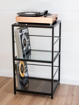 regał stolik stojak Maestro Grand na płyty LP 50 x 40 wys 80 cm