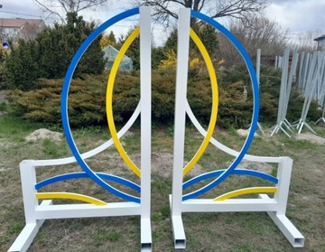 Премиальная алюминиевая подставка для препятствий