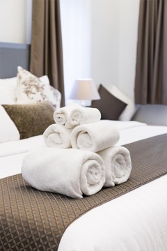 RĘCZNIK DO RĄK BIAŁY HOTELOWY FROTTE 50X100 450GSM BAWEŁNA 100% CORFU