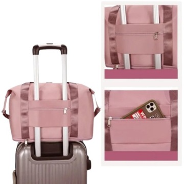 ЖЕНСКАЯ ДОРОЖНАЯ СУМКА ШОППЕР КОМПАКТНАЯ ВОДОНЕПРОНИЦАЕМАЯ РУЧНАЯ КЛАДЬ