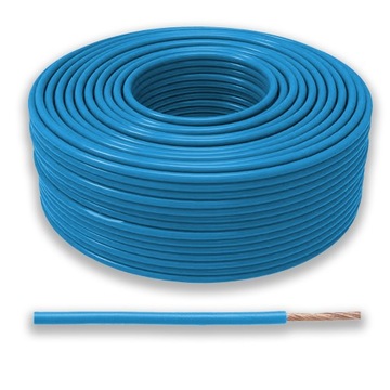 LINKA 10mm2 LgY PRZEWÓD JEDNOŻYŁOWY 1X10 mm2 NIEBIESKI KABEL