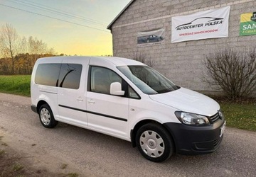 Volkswagen Caddy III Kombi Facelifting 2.0 EcoFuel 109KM 2011 Volkswagen Caddy 2.0 MPI 109 KM MAXI 7 osobowy 2.0 BenzynaLPG 109KM, zdjęcie 1