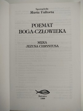 ПОЭМА БОГОЧЕЛОВЕКА, СТРАСТИ ИИСУСА ХРИСТА - ВАЛТОРТА