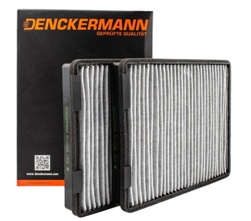 2× DENCKERMANN M110048 FILTR VENTILACE PROSTORU SPOLUJEZDCE