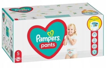 PAMPERS PANTS 5 PIELUCHOMAJTKI 96 SZT MEGABOX