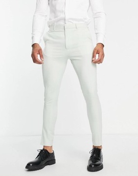 Asos Design NG3 jsb ELEGANCKIE SPODNIE SUPERSKINNY 34/32