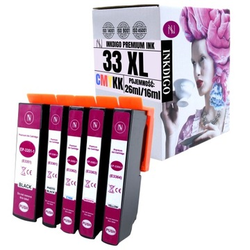 4x Zamiennik do EPSON Expression XP530 XP640 XP900