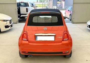 Fiat 500 II CC Seria 4 1.0 mHEV 70KM 2023 Fiat 500 500 Cabrio 1.0 HYB 70 KM Salon PL 1 WLASC 2023r 4.000 km Warsza, zdjęcie 13