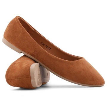 Balerinki camelowe 10 Sayer Camelowy 37