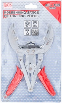 BGS 8374, Щипцы для поршневых колец | 40–100 мм