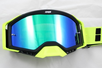 ОЧКИ 10QX YELLOW REVO CROSS QUAD ATV SLR!