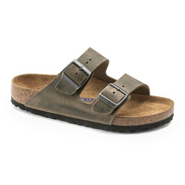 Klapki BIRKENSTOCK Arizona SFB LEOI Regular faded khaki 45 EU