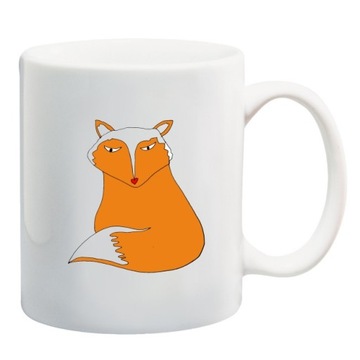 KUBEK LIS LISEK FOX LISEK CHYTRUSEK WZORY