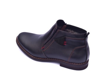 УТЕПЛЕННЫЕ ЗИМНИЕ ботинки Челси, ПОЛЬСКАЯ ОБУВЬ 251