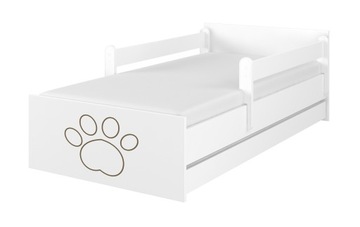 Łóżko dziecięce MAX 160x80 + materac + szuflada