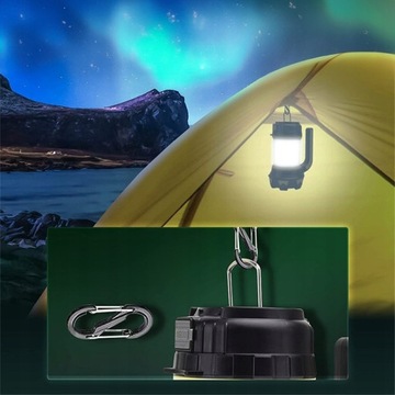 АККУМУЛЯТОРНЫЙ СВЕТОДИОДНЫЙ ФОНАРЬ МОЩНЫЙ ПОИСК POWERBANK TOURIST С КРЮКОМ