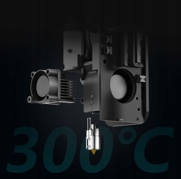 3D-принтер FDM Artillery Sidewinder X3 Plus 300x300x400 мм 300 м/с