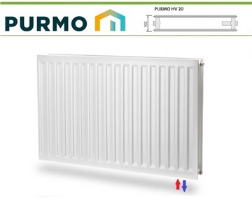 PURMO HV 20 600x500 V20 HIGIENICZNY 543W Dolny