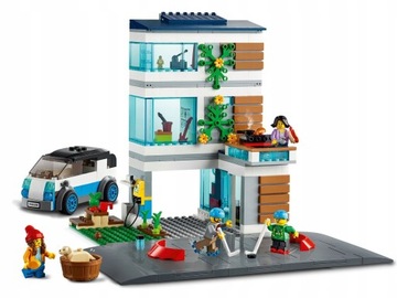 LEGO CITY 60291 БОЛЬШОЙ СЕМЕЙНЫЙ ДОМ С ДОРОЖНЫМИ ПЛИТАМИ