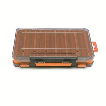 МНОГОФУНКЦИОНАЛЬНАЯ ДВУХСТОРОННЯЯ КОРОБКА ДЛЯ РЫБОЛОВНЫХ ПРИМАН, вмещает 16 предметов.