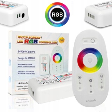STEROWNIK RGB ZESTAW PILOT + STEROWNIK DO TAŚM LED