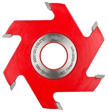 Фреза прямая HM Z=6 125x30x4 GLOBUS