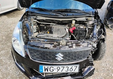 Suzuki Swift V Hatchback 3d Facelifting 1.2 VVT 94KM 2014 Suzuki Swift 2014r, 1.2 Benzyna. Uszkodzony lewy przod. 1.2 Benzyna 94KM, zdjęcie 4