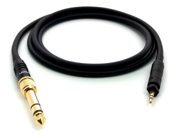 Кабель SHURE ручной работы 3,5 + 6,3 мм