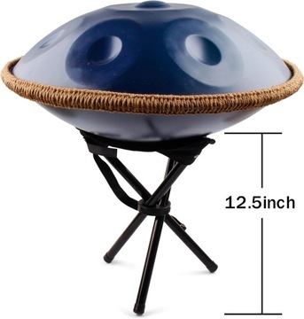 Хэндпан Blue Harmonious Drum Handpan, 9 тонов, 22-дюймовый Hand Pan / 1