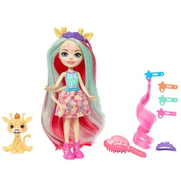 Mattel Lalka Deluxe Enchantimals Żyrafa HNV29