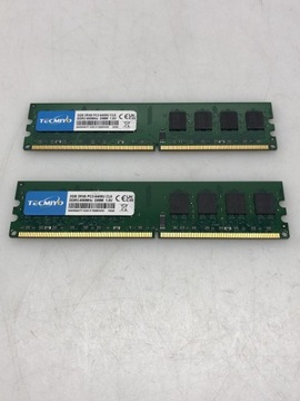 Оперативная память TECMIYO 4 ГБ (2 x 2 ГБ) 2RX8 PC2 6400U DDR2 800 МГц