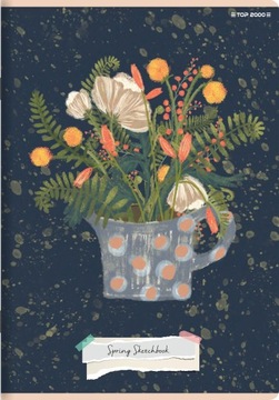 ZESZYT A5 32 K #KRATKA DINO/SPRING TOP2000 WZ1